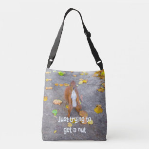 Bolsa Ajustável esquilo, só estou tentando pegar um maluco