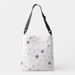 Bolsa Ajustável Estaleiro de Seashell — Padrão sem costura