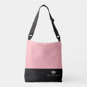 Bolsa Ajustável Estilo Americano Saco de Coroa de Prata