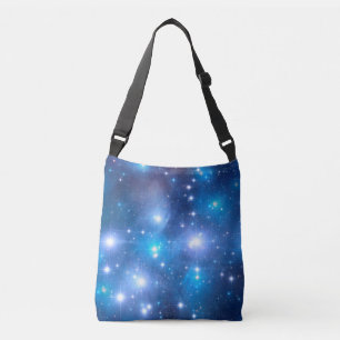 Bolsa Ajustável Estrelas do Universo Azul + suas ideias