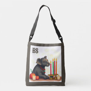 Bolsa Ajustável etnia africana kwanzaa animais selvagens em disfar
