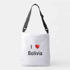 Bolsa Ajustável Eu amo a Bolívia