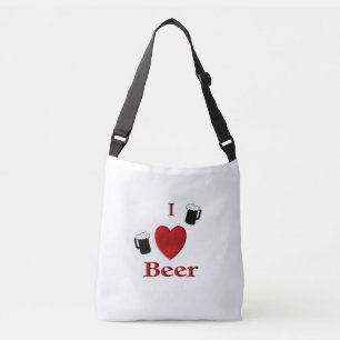 Bolsa Ajustável Eu Amo Design de Cerveja
