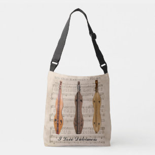 BOLSA AJUSTÁVEL EU AMO DULCIMERS