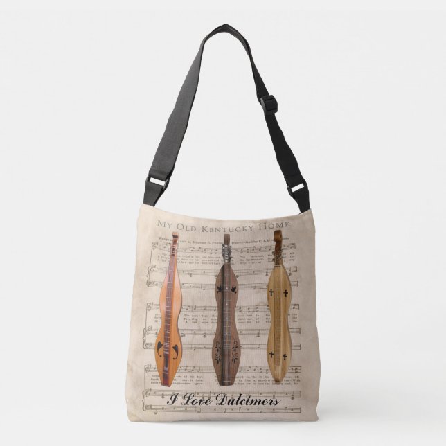 BOLSA AJUSTÁVEL EU AMO DULCIMERS (Frente)