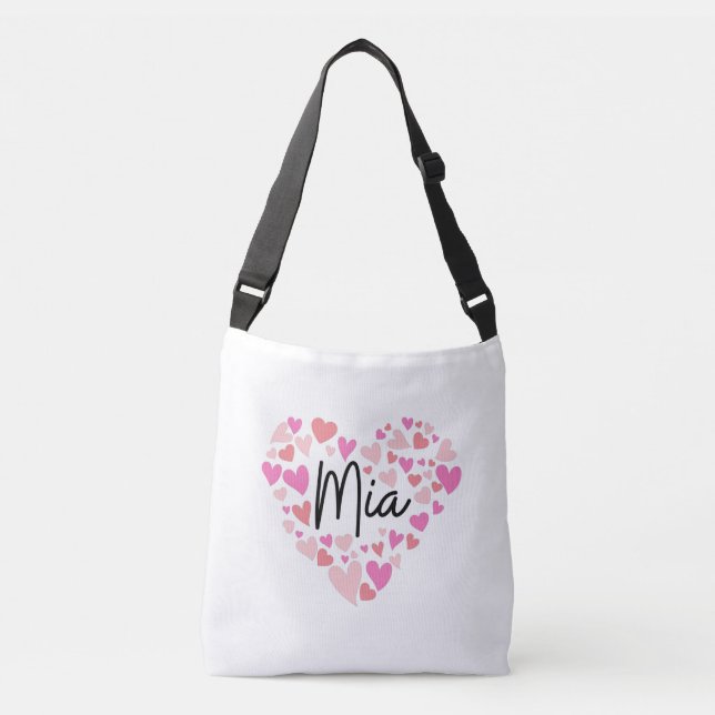 Bolsa Ajustável Eu amo Mia (Frente)