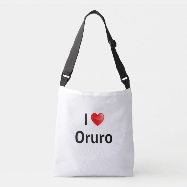 Bolsa Ajustável Eu amo Oruro (Frente)