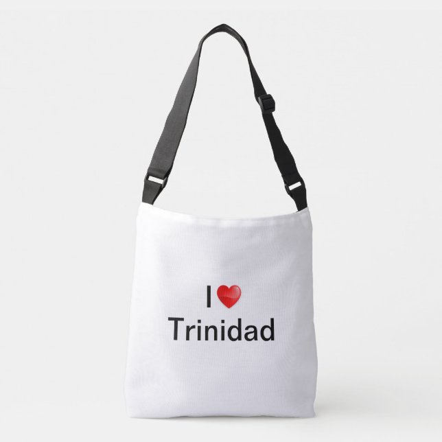 Bolsa Ajustável Eu amo Trinidad (Frente)