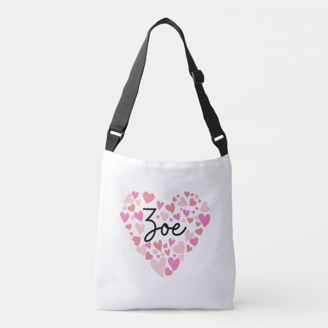 Bolsa Ajustável Eu amo Zoe (Frente)