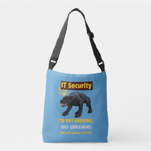 Bolsa Ajustável Eu não estou discutindo, apenas explicando TI engr