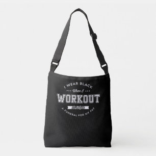 Bolsa Ajustável Eu Visto Preto Quando Eu Faço Motivação Engraçada