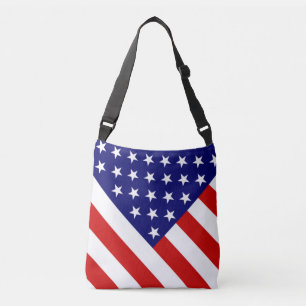 Bolsa Ajustável EUA Flag bagcbcn
