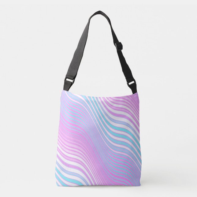 Bolsa Ajustável evolução em stripewave: (Frente)
