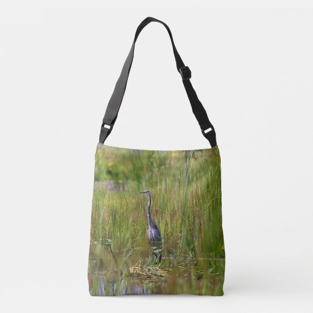 Bolsa Ajustável Excelente Blue Heron (Verso)