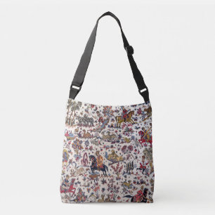 Bolsa Ajustável Exclusivo Quilim de Gato de Cerca Antiquado Orient