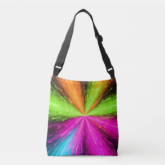 Bolsa Ajustável Explosão Radial Neon (Frente)