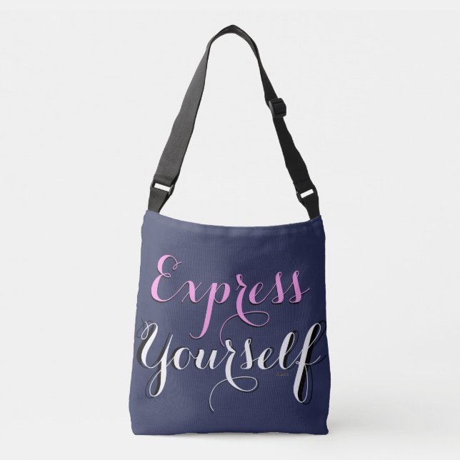 Bolsa Ajustável Expresse sua arte gráfica (Frente)