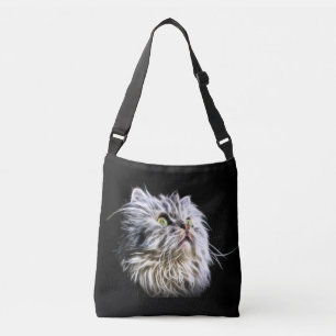 Bolsa Ajustável Face de gato persa de Fractaleu