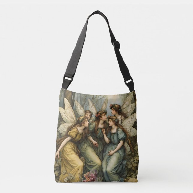 Bolsa Ajustável Fadas na Floresta (Frente)