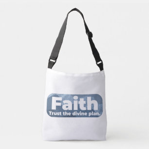 Bolsa Ajustável Faith Confie no Plano Divino