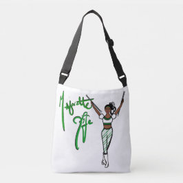 Bolsa Ajustável Faixa Verde de Corpo Cruzado