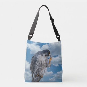 Bolsa Ajustável Falcão Peregrine ao longo do rio Hudson
