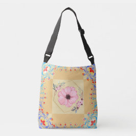 Bolsa Ajustável Fantasia de Flor de Primavera Brilhante