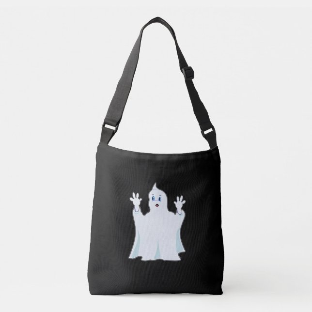 Bolsa Ajustável Fantasma Fofo (Frente)