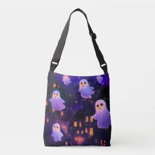 Bolsa Ajustável Fantasmas de Voo de Cartoon no Halloween Meia-Noit