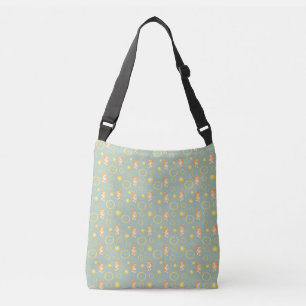 Bolsa Ajustável fatia de limão e padrão de gatos