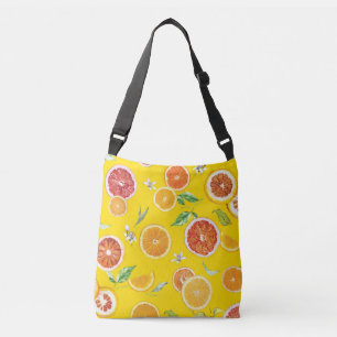 Bolsa Ajustável Fatias de laranja #padrão #moderno #estilo