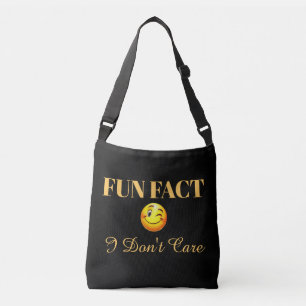 Bolsa Ajustável Fato Divertido Não Me Importo – Ousado & Hilário