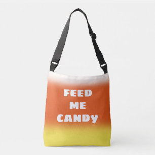 Bolsa Ajustável "Feed Me Candy" - Saco de Crossbody de milho doce