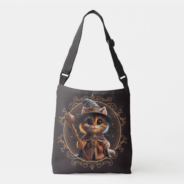 Bolsa Ajustável Feline Fantasy Adventure (Frente)
