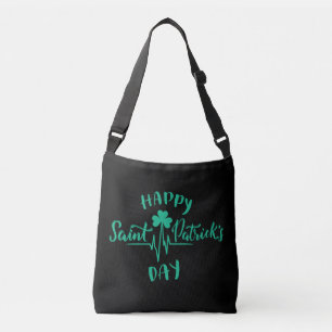 Bolsa Ajustável Feliz Dia de São Patrício pulsação Shamrock