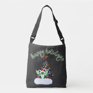 Bolsa Ajustável Feliz e Natal mágico com uma torção de dragão