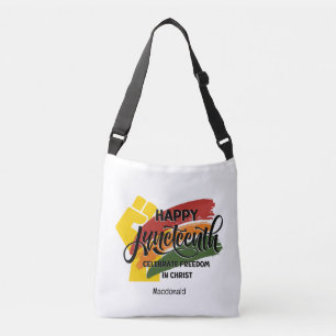 Bolsa Ajustável FELIZ JUNETEENTH Christian