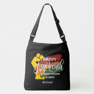 Bolsa Ajustável FELIZ JUNETEENTH Cristão