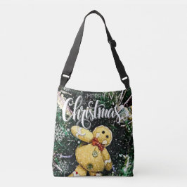 Bolsa Ajustável Feliz Natal Crossbody Bag