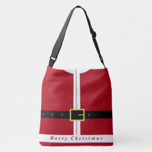 Bolsa Ajustável Feliz Natal - Pai Natal - Adicionar Texto / Nome