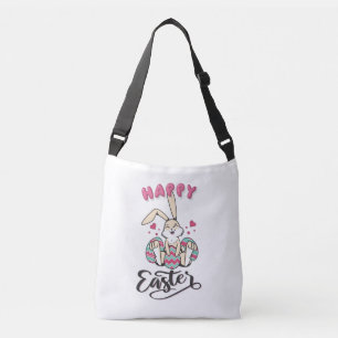 Bolsa Ajustável Feliz Páscoa do adorável Coelho da Páscoa
