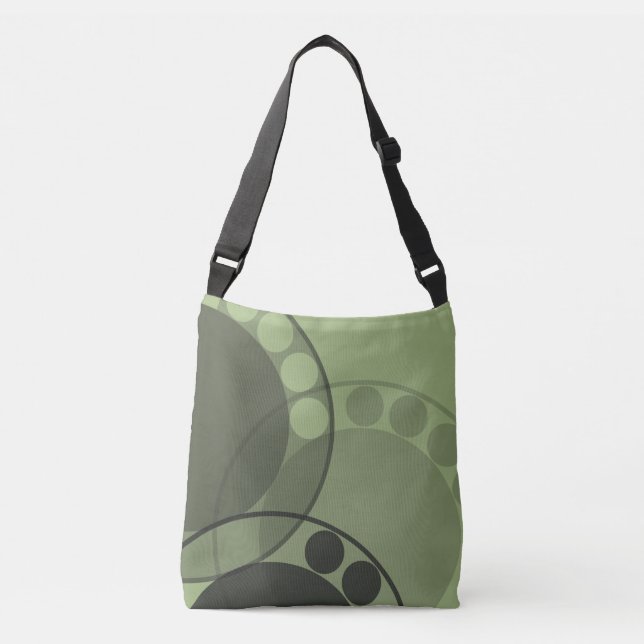 Bolsa Ajustável Fern Frond - Abstrato-Bolsa (Frente)