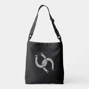 Bolsa Ajustável Ferraduras em preto