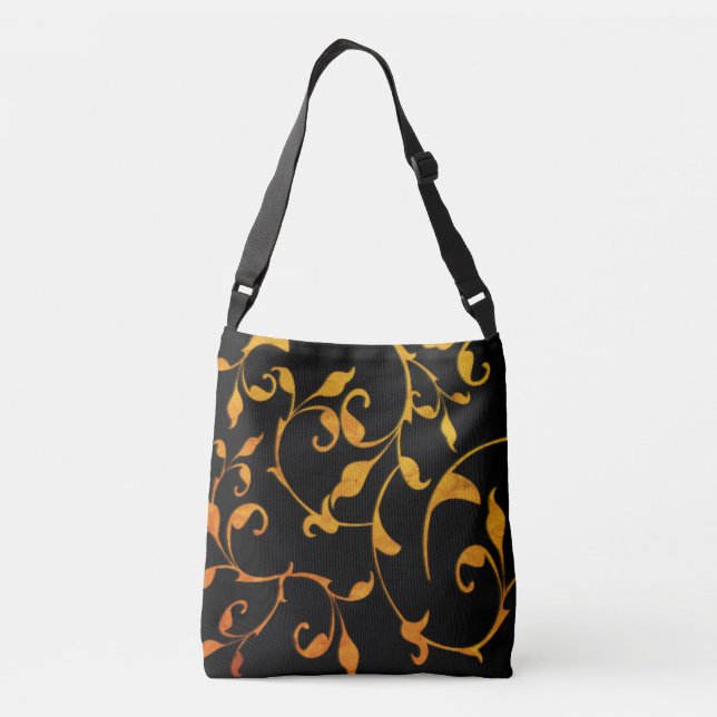 Bolsa Ajustável Ferro enferrujado e preto rolando (Verso)