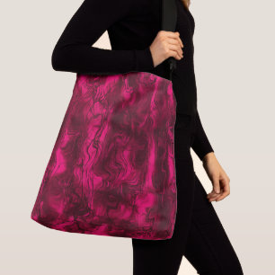 Bolsa Ajustável Ferrugem de framboesa com Abstrato de energia nerv