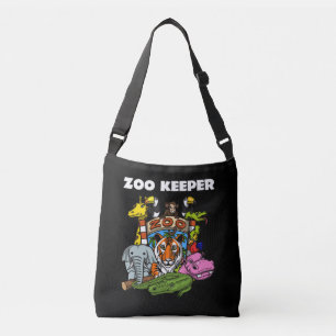 Bolsa Ajustável Festa de Amante de os animais do Zoo Keeper