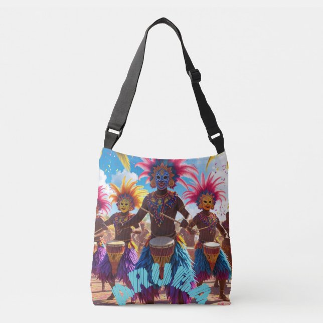 Bolsa Ajustável festa de carnaval de Aruba (Frente)