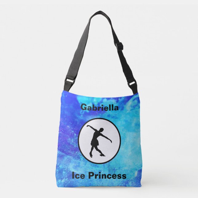 Bolsa Ajustável Figura "Ice Princess" Aquarela (Frente)