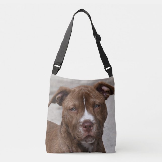 Bolsa Ajustável Filhote de cachorro novo do pitbull (Frente)