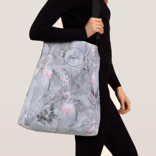 Bolsa Ajustável Flamingo Orchid Pattern Tropical ID868